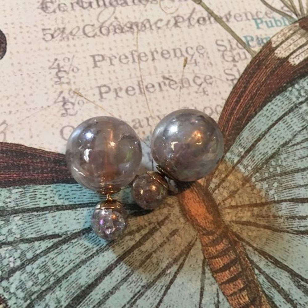 Double Sided earrings